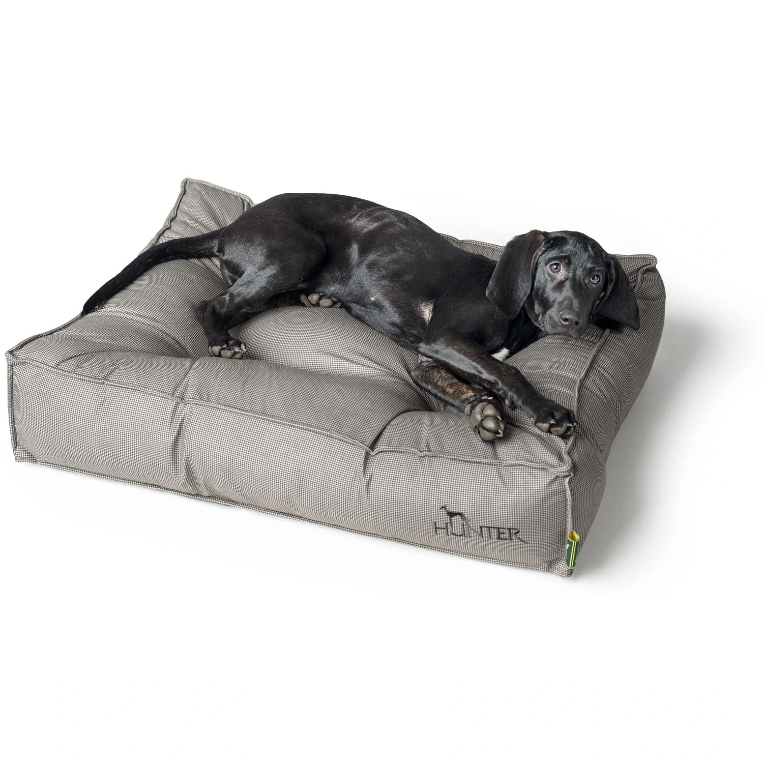 Hunter Lancester hundeseng XLarge 120 x 90 cm Grå